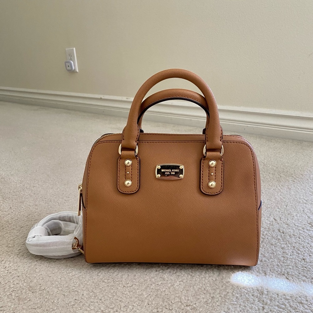 Michael Kors SM Satchel leather